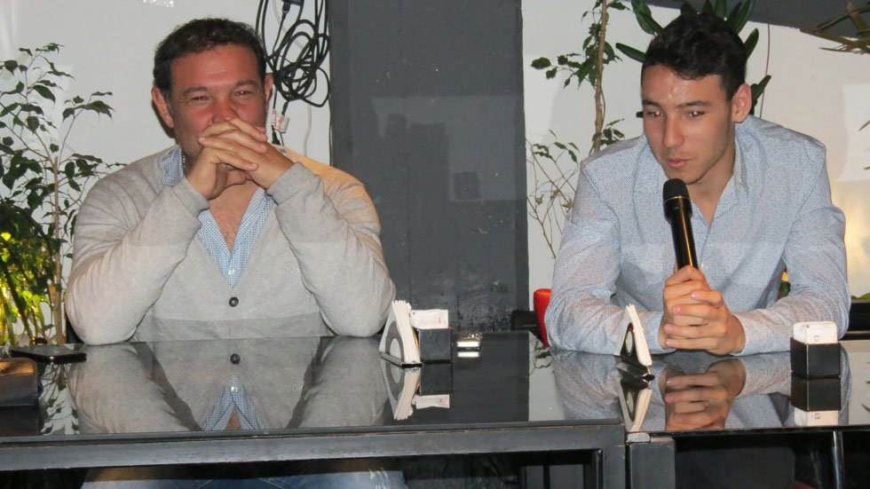 José y Diego Ciantini, protagonistas de "Charlas de Café"