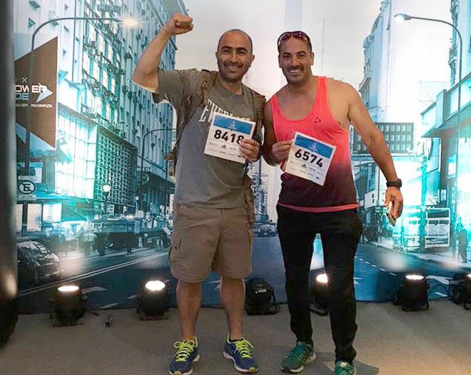 Atletas compitieron en el Maratón de Buenos Aires 
