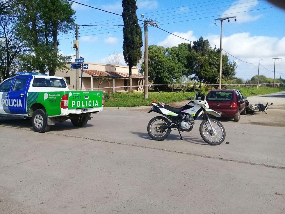 Adolescente accidentado
