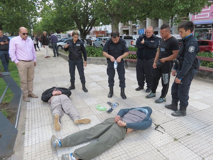 Cayeron dos ladrones que  además planeaban estafas 