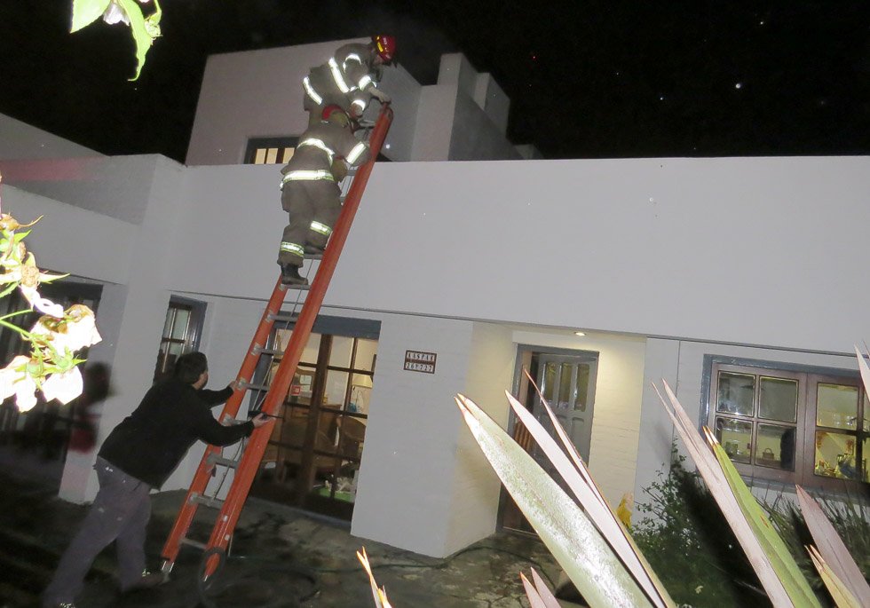 Bomberos sofocaron un principio de incendio