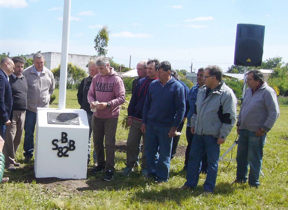  Se inauguró ayer un predio destinado a honrar a ex  soldados Bajo Bandera durante la gesta de Malvinas