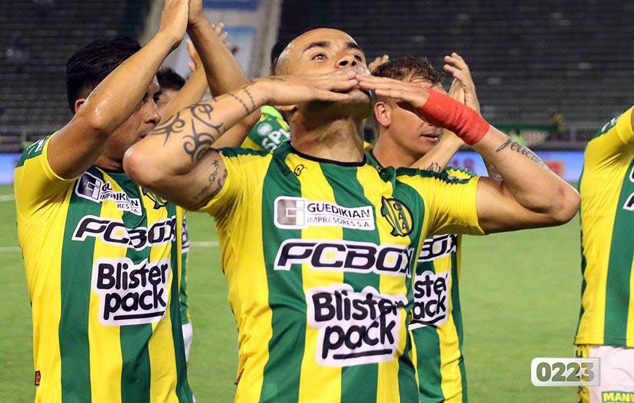 Telechea presente en la victoria de Aldosivi ante Boca Juniors  