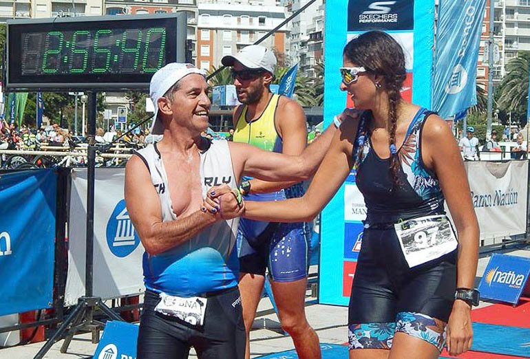 Cuatro balcarceños compitieron en Triatlón Olímpico de Mar del Plata 