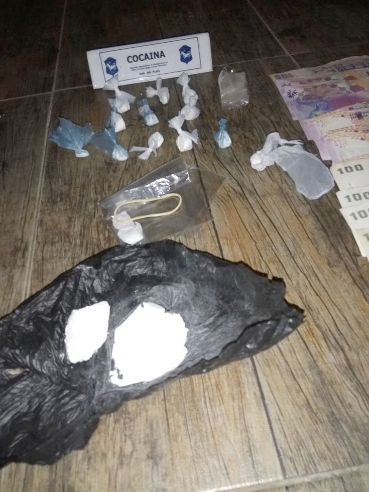Cayó proveedor de cocaína a Balcarce 