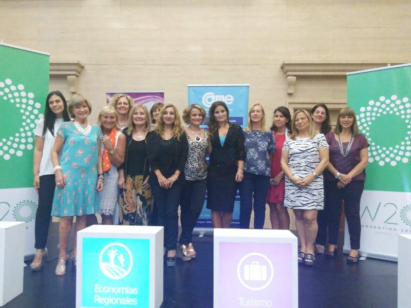 Bertolot participó con mujeres empresarias  de la elaboración de propuestas para el G20