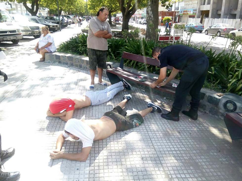 Detenidos con marihuana