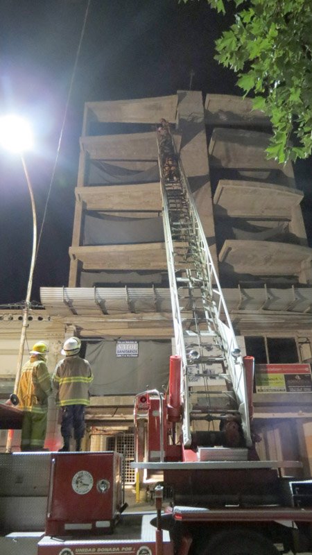 Capacitándose  en la altura