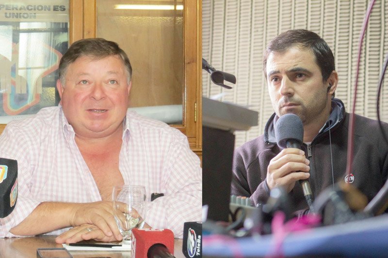 Cruce de denuncias entre el periodista Ariel Bibbó y el presidente de la Coop. de Electricidad Jorge Guzmán