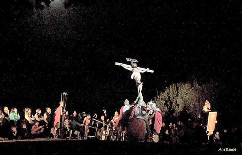 Celebración de Semana Santa Ascenso a La Barrosa y la "Pasión viviente"