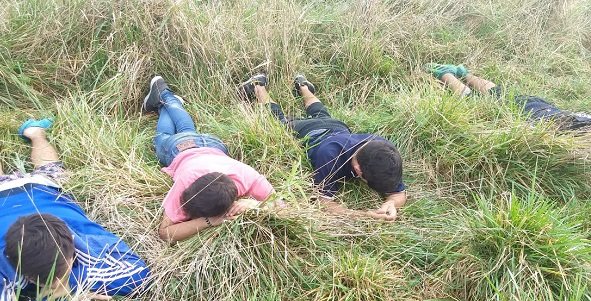 Cuatro jóvenes fueron aprehendidos luego de un presunto intento de robo