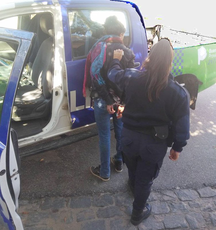 Ladrona tras las rejas