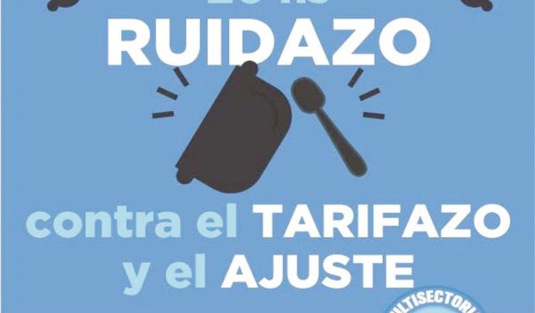 Balcarce se sumará a un nuevo  «ruidazo» nacional contra los tarifazos