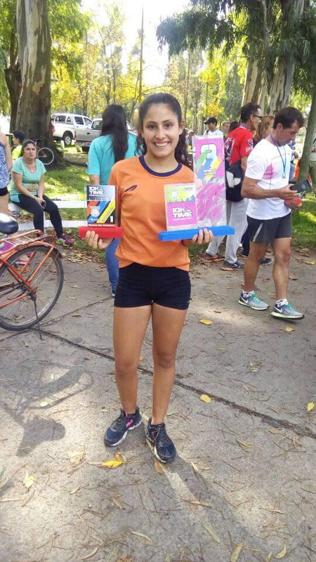 Shalom Lescano se destacó en dos competencias