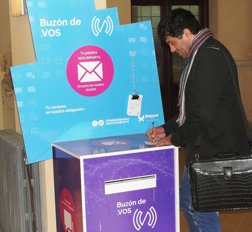 El Municipio habilitó buzones para  recibir reclamos y/o sugerencias