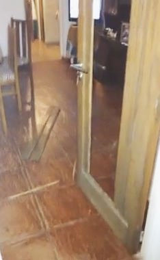 Violento intento de robo en una vivienda