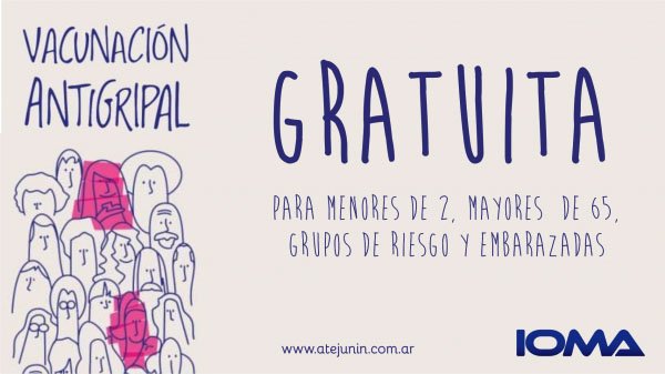 Todavía no hay disponibilidad de vacunas  antigripales  para afiliados al IOMA