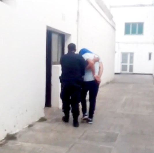 Preso por violar restricción de acercamiento  y realizar exhibiciones obscenas