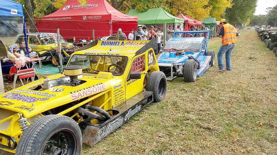 Junco y Guariste en el podio, en Tandil