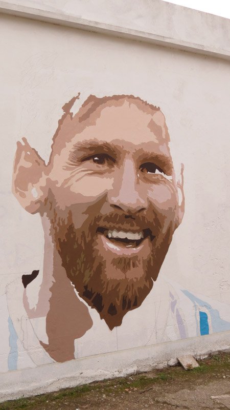 Un mural inmortalizará la figura de Messi
