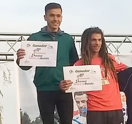 Nahuel Luengo, subcampeón argentino de montaña 