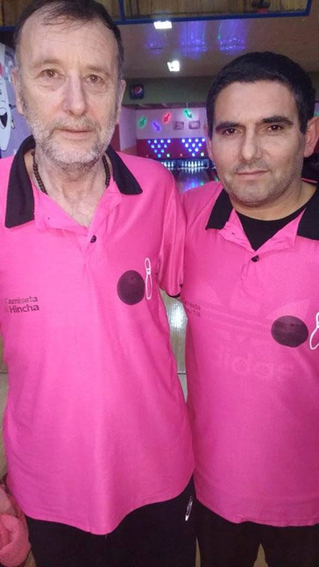 Marcos Cabrelli y José Bello se  consagraron campeones en parejas 