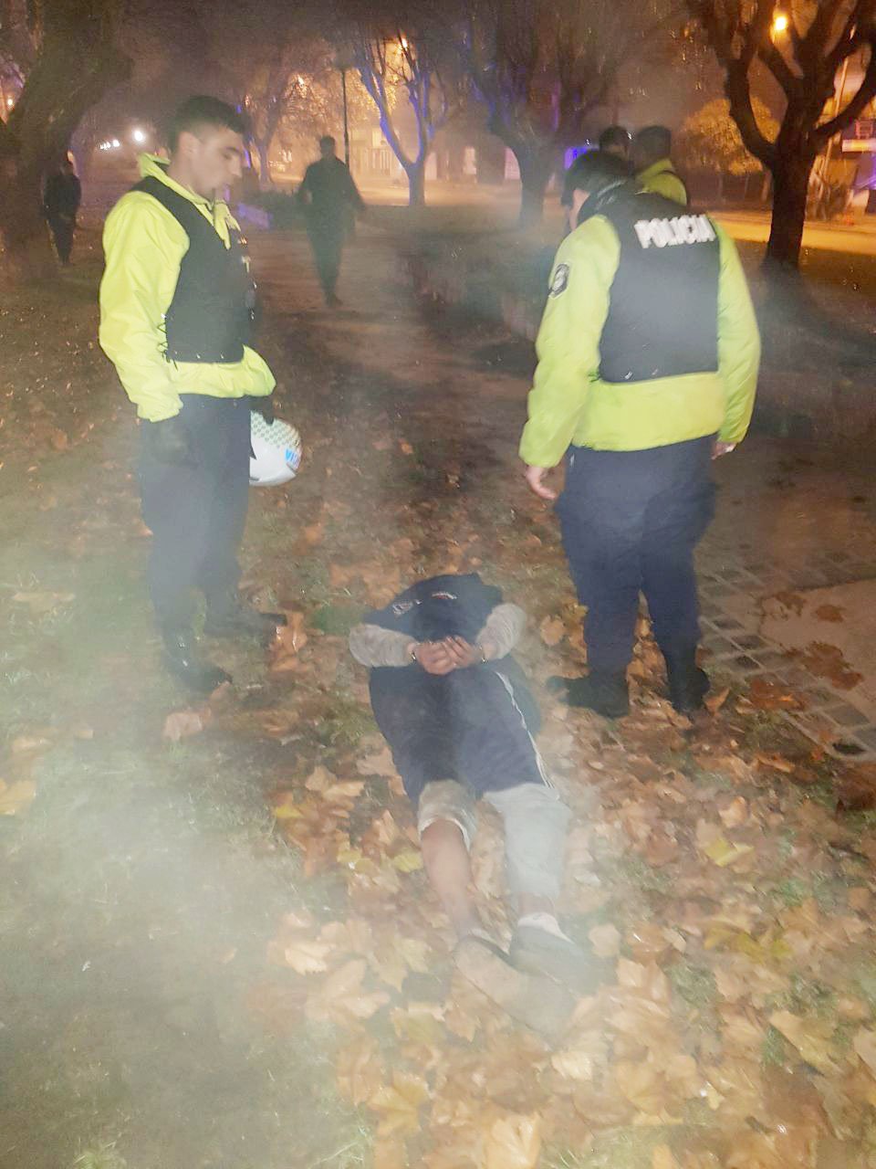 Ebrio y violento: fue aprehendido