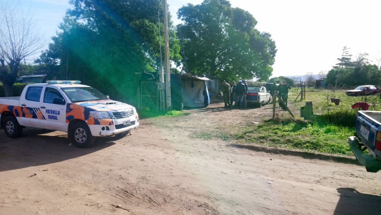 Allanaron una casa en Los Pinos por un robo  cometido en otra vivienda de dicha localidad