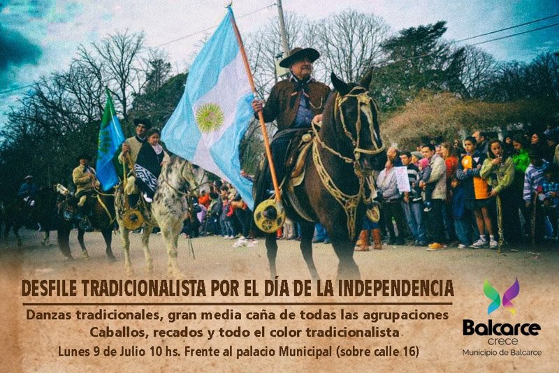 Un desfile tradicionalista para el 9 de Julio