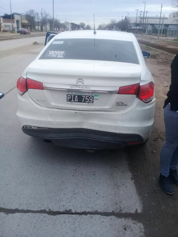 Frenó y…ocasionó un choque en cadena