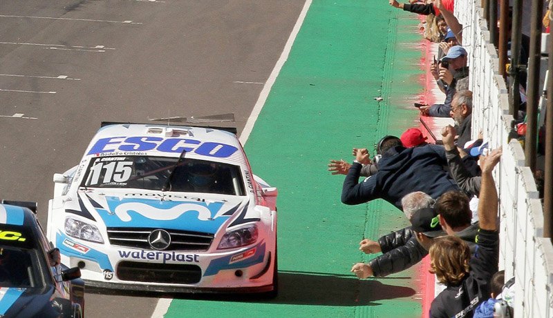  Primer podio de Diego Ciantini en la Top Race
