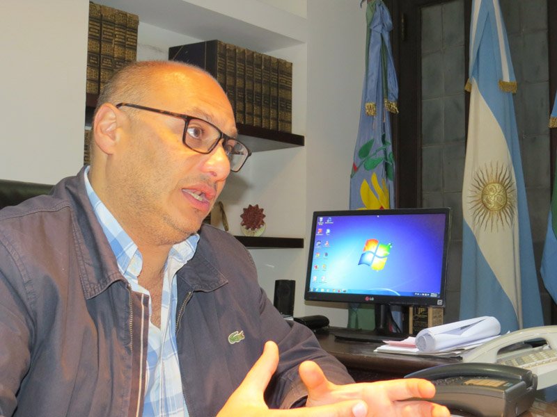 El intendente Esteban Reino señaló: "Entramos en tres o cuatro meses difíciles"