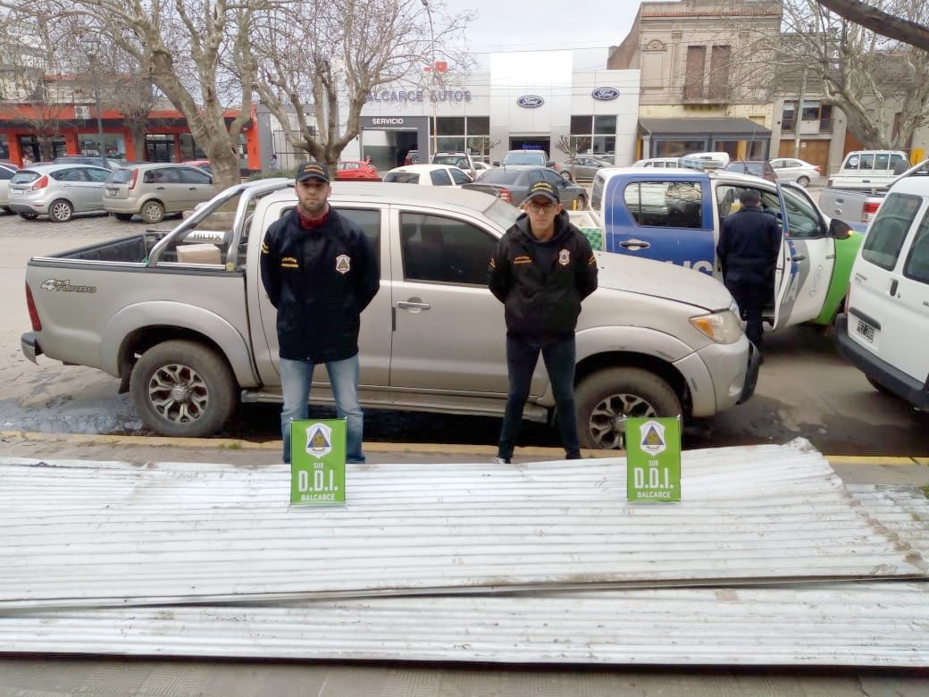 En allanamientos recuperan  elementos robados en vivienda de  calle 5 entre  30 y Av. Suipacha