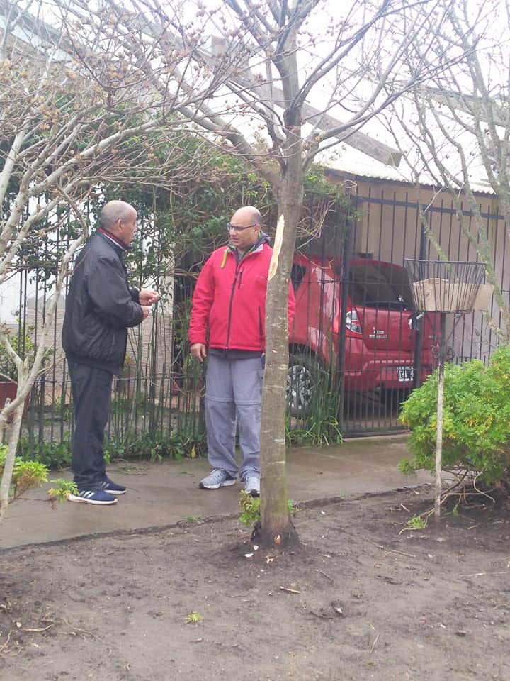 "Timbreo" en el barrio Hipólito Yrigoyen