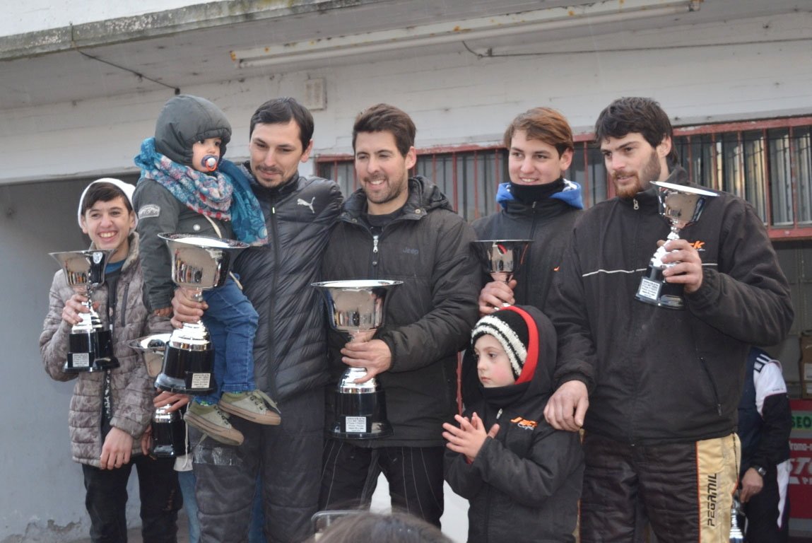 Faveri y Gabilán ganaron en la 150 cc Senior 