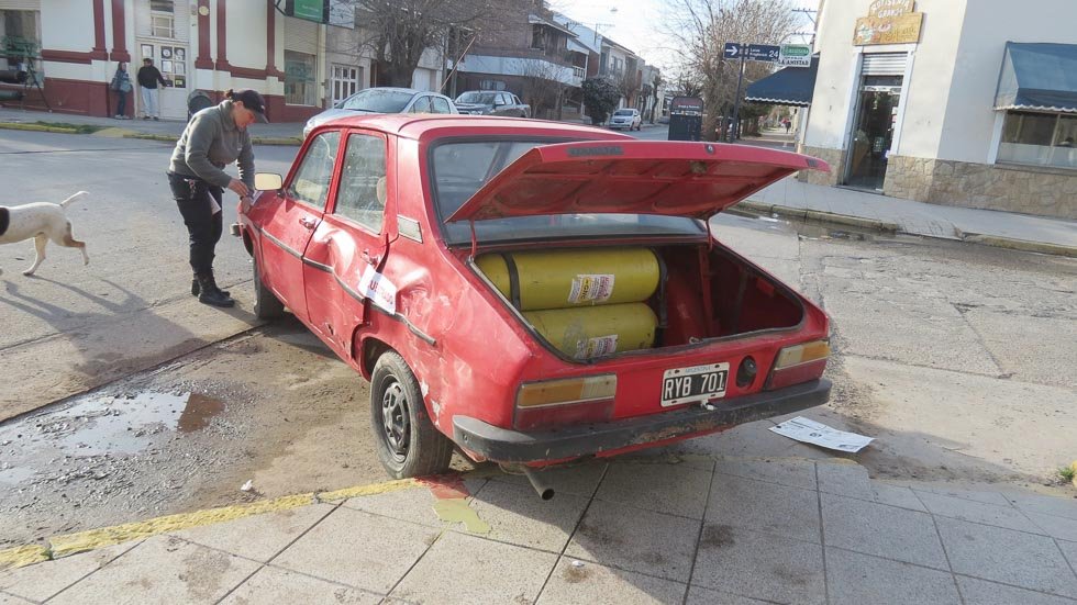 Colisión sin heridos