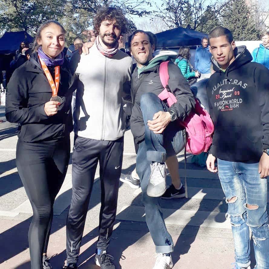 Simoiz, Circelli y Zapata Martínez participaron del maratón de la ciudad de Buenos Aires