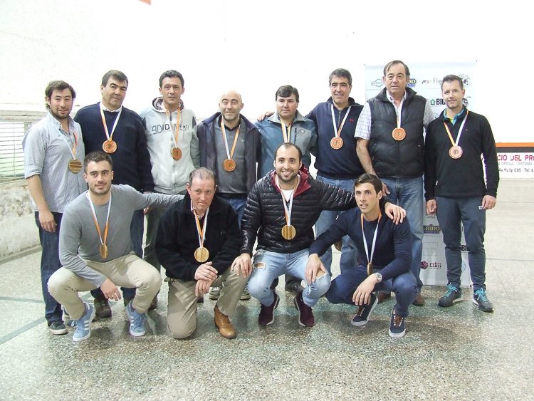 La pelota paleta consagró sus campeones 