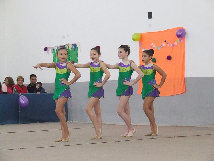 Con éxito se desarrolló el torneo de gimnasia rítmica