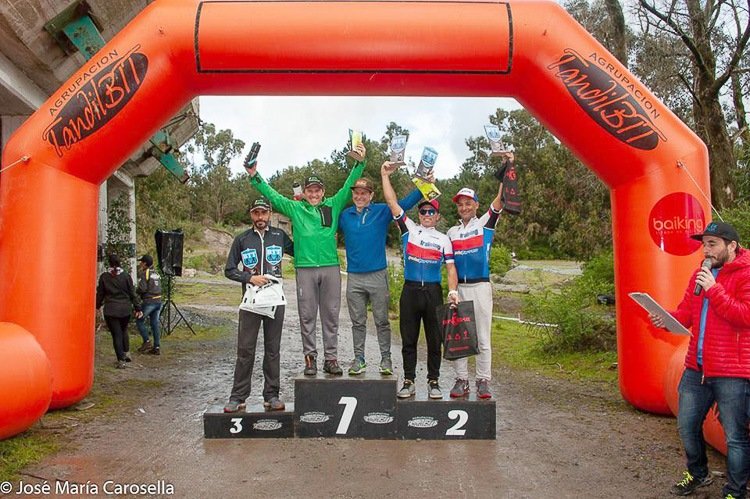 Gómez y Bibbó ganaron su categoría en Tandil 