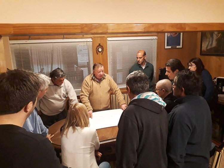 Delegados se interiorizaron sobre  obras en ejecución y proyectos