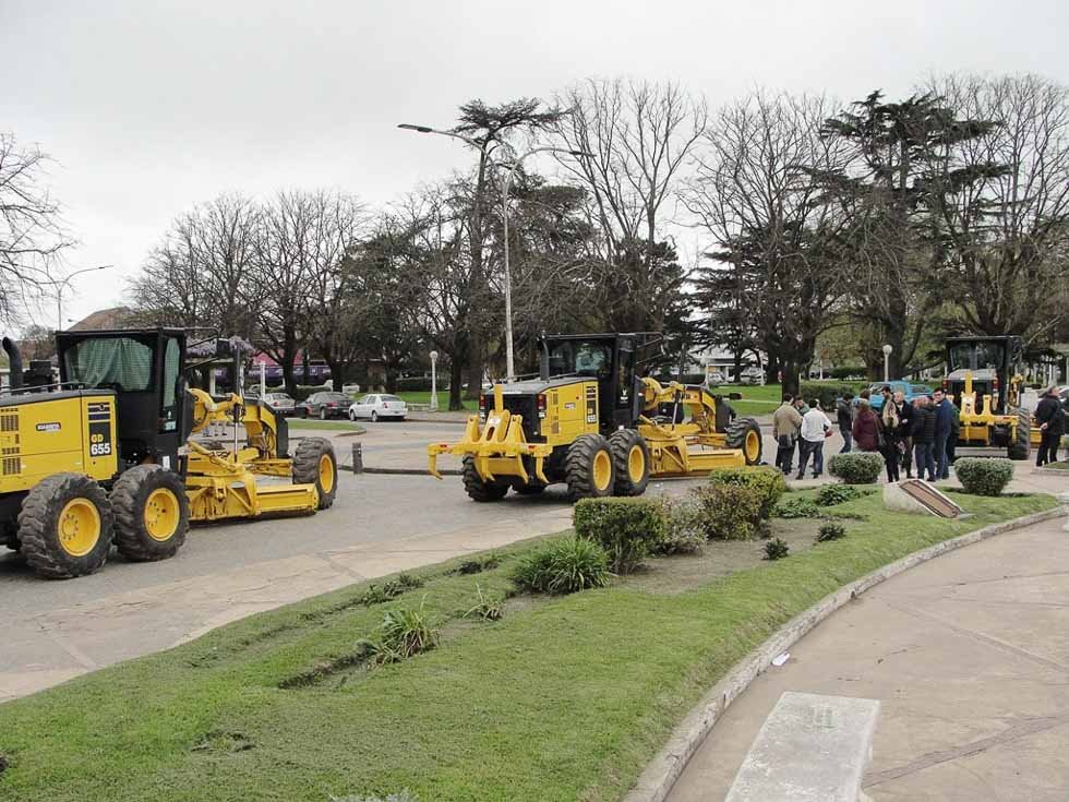 Con la nueva maquinaria vial adquirida, la  Comuna duplicará su capacidad de trabajo
