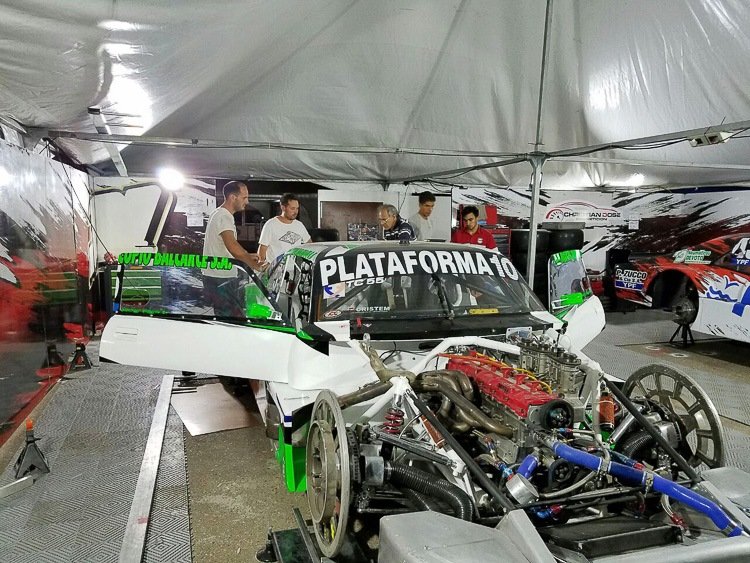 Buen trabajo de Mangoni; TC Pista: abandonó Ciantini