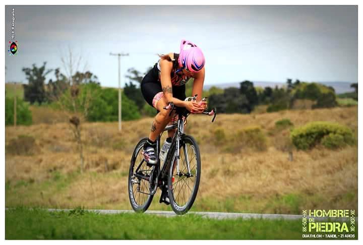 Lucía Taja ganó su categoría  en el Hombre de Piedra
