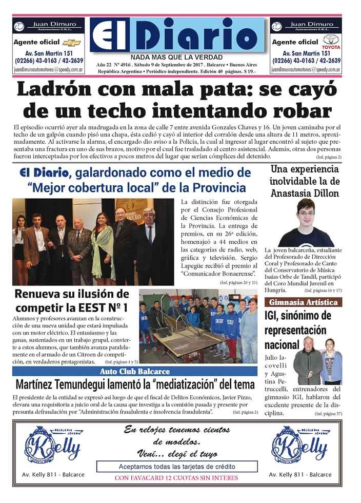 El compromiso "Diario" con Balcarce