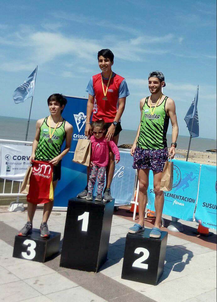 Peidón y Vivas campeones provinciales de Milla Espartana 