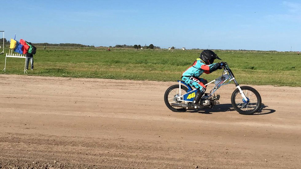 Juan Cruz Ibargüengoitía, una promesa del speedway  