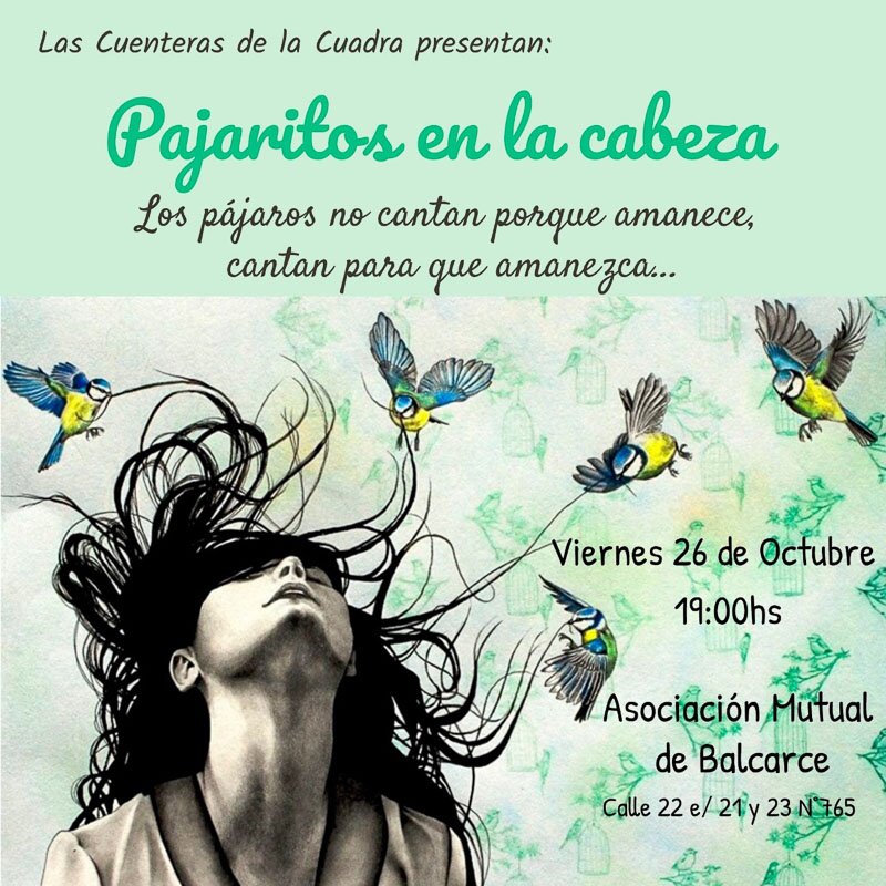 Las Cuenteras de la Cuadra regresan con "Pajaritos en la cabeza"