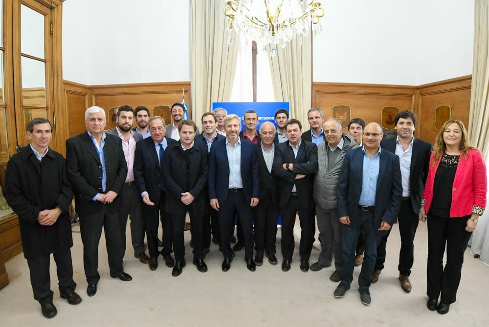 Frigerio le prometió a Reino que se finalizarán  las obras que se encuentran en plena ejecución