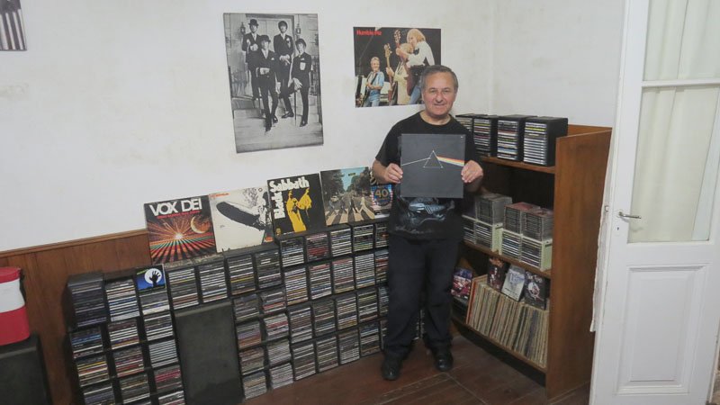 Miguel Martino y una vida que  vibra al ritmo del rock and roll